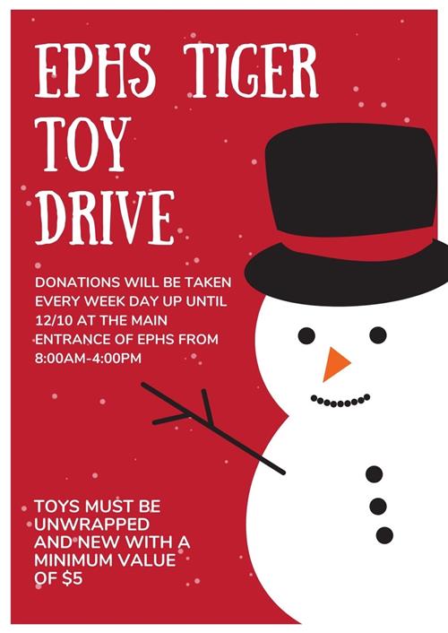 EPHS Tiger Toy Drive  