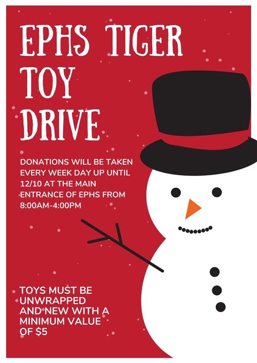 EPHS Tiger Toy Drive  