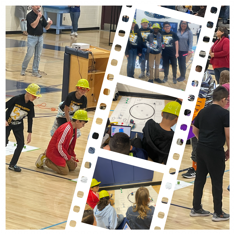  Falcons at the District Robotics Competition 