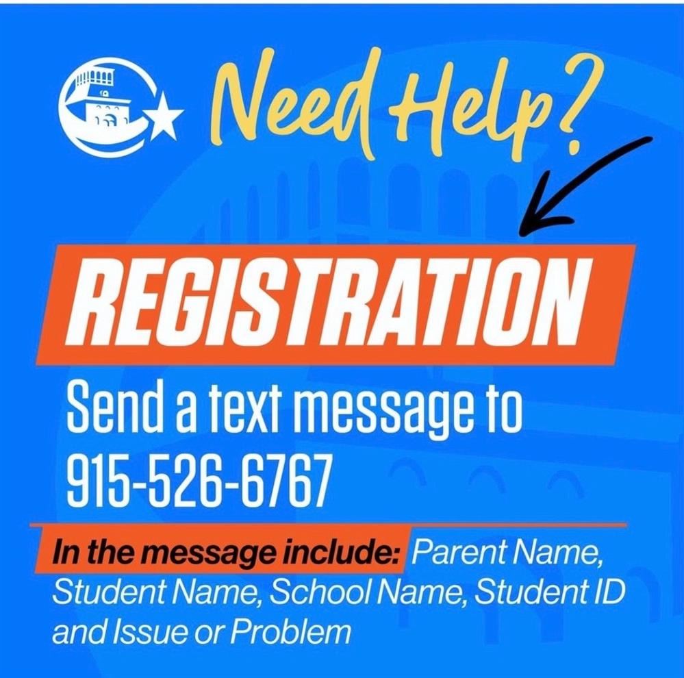 Registration Help Registration Help