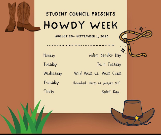  Howdy Week Activities